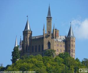 Puzzle Hohenzollern κάστρο, Γερμανία